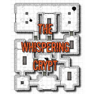The Whispering Crypt - Session Dungeon Map