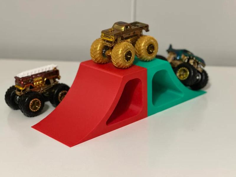 Toy Monster Truck Ramp / Half Table   
