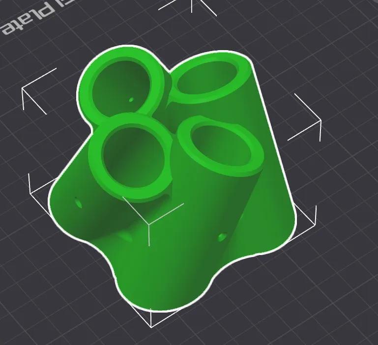 Łącznik tipi na kij 23mm   