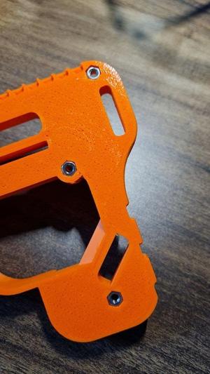 TicTac Gun 2 TTG2 LEFT side with M3 nuts holes