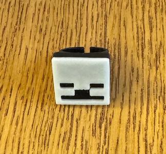 Minecraft Skeleton Ring   