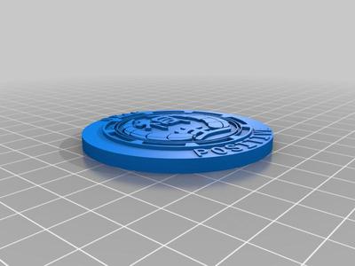 Kiryu Coco badge - Stay positive version