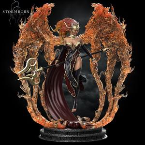 Lorna, Goddess of Flame + NSFW (1:12 scale and 75mm scale)