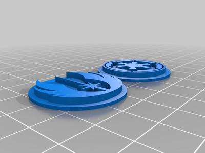 SW RPG Destiny Tokens - Jedi and Empire