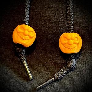 Evil Pumpkin Head Beads   