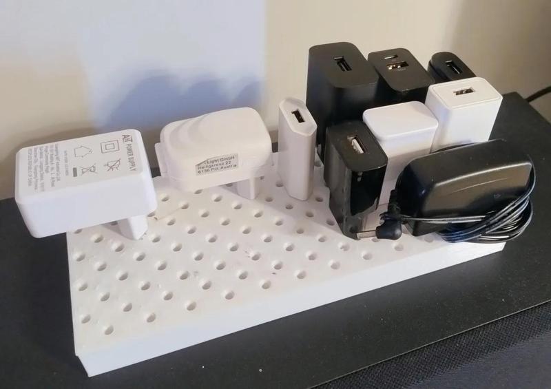 Simple USB Power Supply Box, EU standard. Proste pudełko na zasilacze USB. Standard EU   