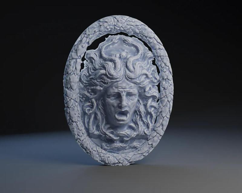 Medusa Plaque   