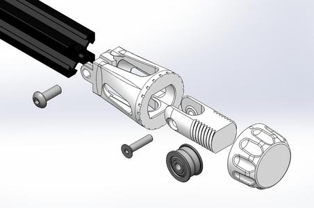 X Axis Belt Tensioner - For Voxelab Aquila