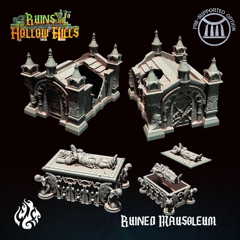 Ruined Mausoleum and Royal Tomb