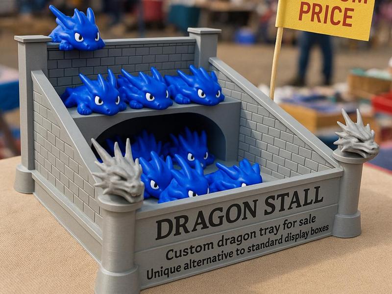 Dragon market display 