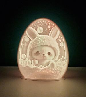 Easter bunny egg