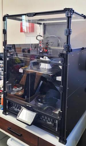 BLV MGN Cube TopHat Enclosure, Extrusion Covers, Panels, and Rigid Mounting Bracket   