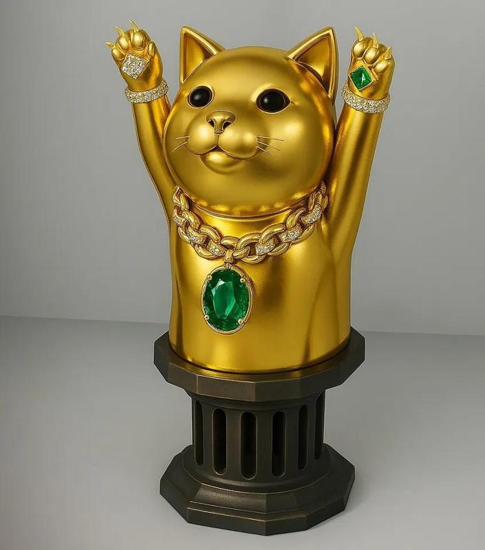 Golden Fortune Cat   