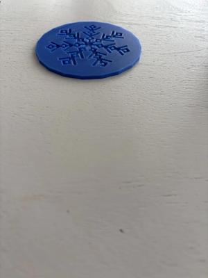 Snow Flake Coaster   