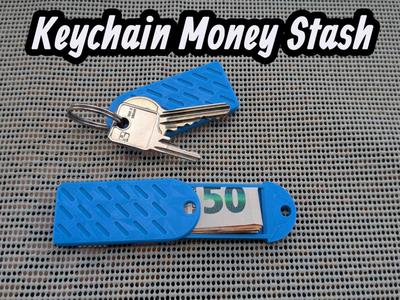 Keychain Emergency Money Stash 50€ on Key