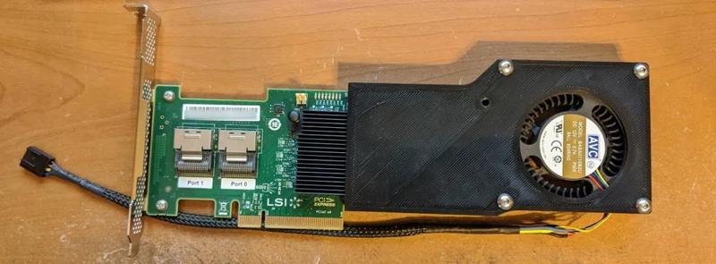 IBM 46M0861 9240-8i m1015 single slot cooler   