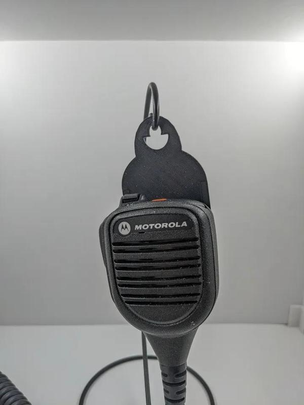 Motorola Radio Shoulder Mic (PMMN4065A) Holder / Connector   