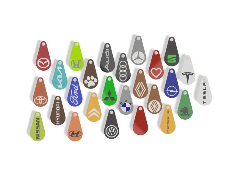 Shopping cart token, keychain / Žeton do nákupního košíku, klíčenka   