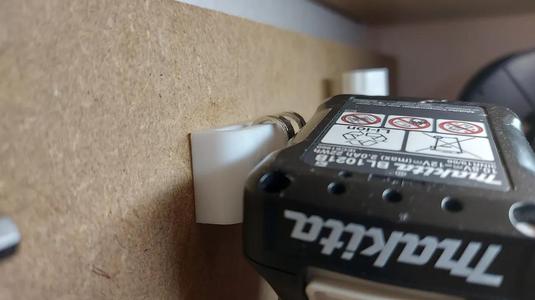 Wall mount for Drill belt clip   