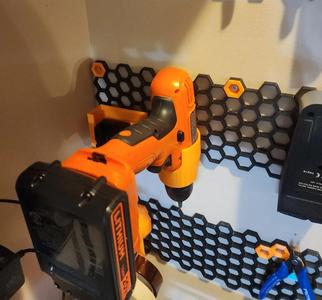 Multiboard/HSW/wall mount for Black and Decker drill   