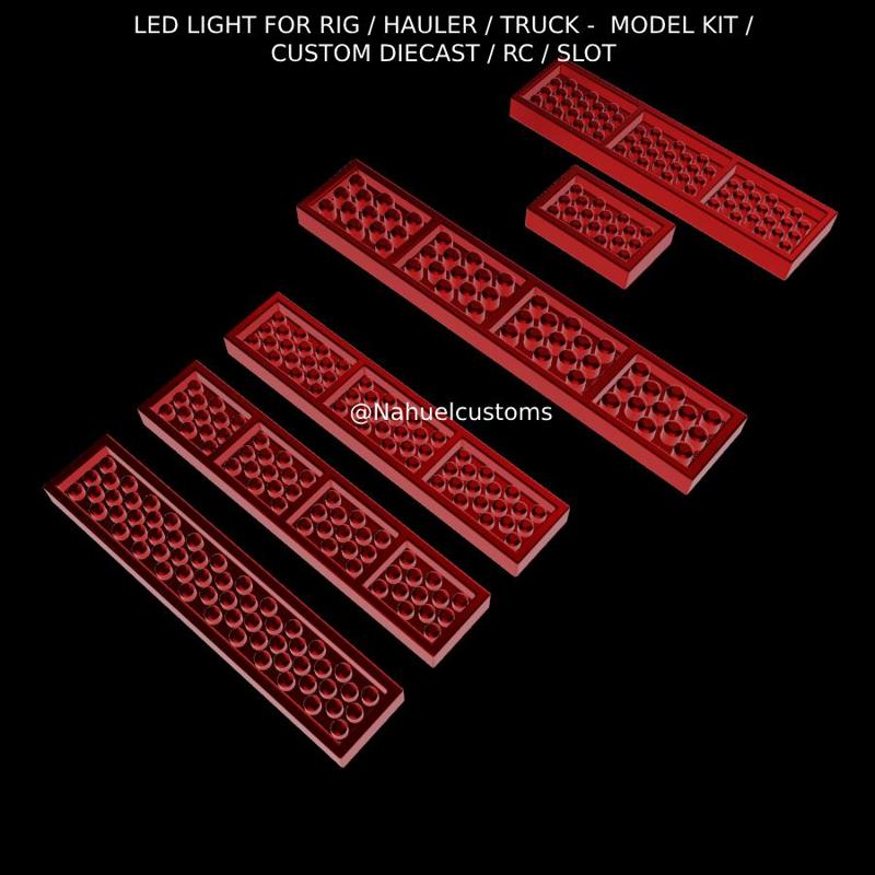 LED LIGHT FOR RIG / HAULER / TRUCK -  MODEL KIT / CUSTOM DIECAST / RC / SLOT