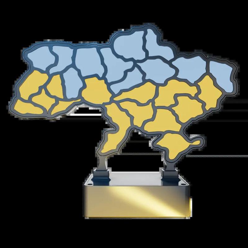 Map of alarms of Ukraine   