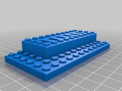 Lego USB holder