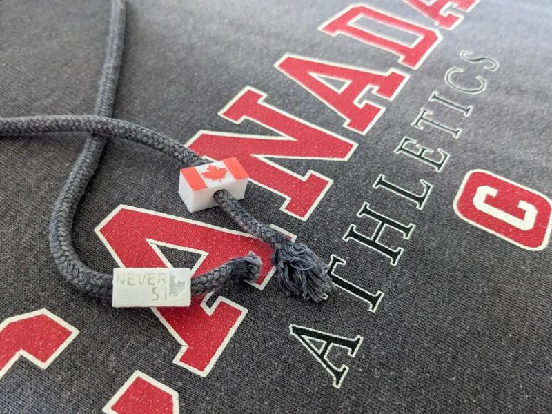 Canadian Flag Never 51 Beads   