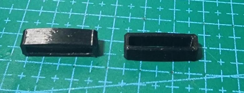 watch strap keeper holder for Amazfit GTS2 mini meteor black   