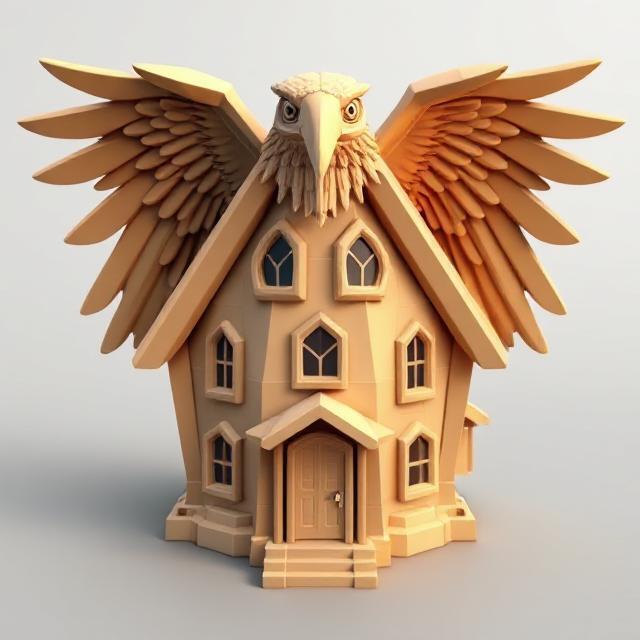 Eagle’s Roost – The Stone Summit Refuge 🦅🏔️