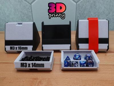 Portable Three-bin Dresser   