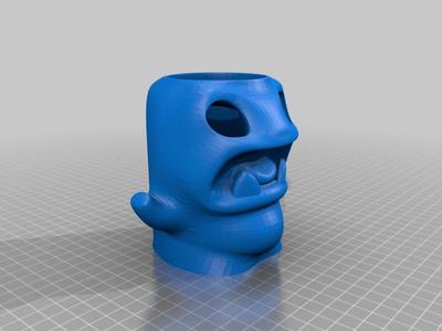 Monster Pencilpot cuttet