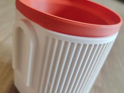 Small self-Watering Planter for hanging on wall