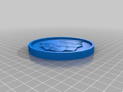Black Hawks Coaster