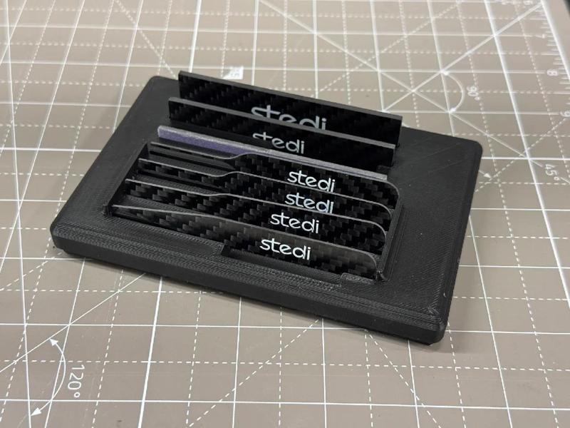 stedi Carbon Fiber Sanding Sticks Gridfinity Holder   