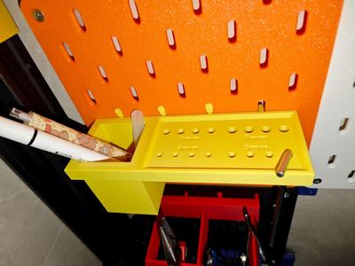 IKEA Skadis Pegboard - Handle Tool & Pen Holder