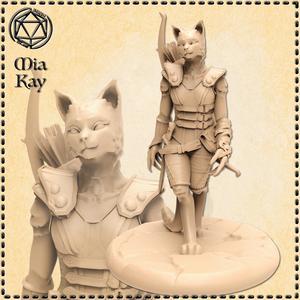 Female Catfolk Rogue