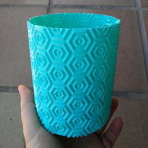 Hexagonal pattern vase (vase mode)