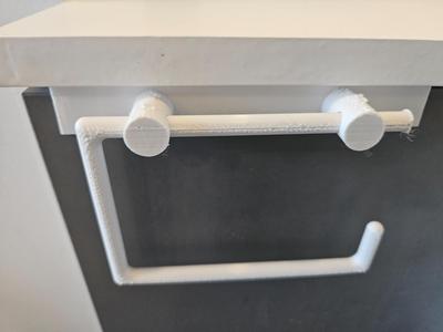Toilet roll holder (print in place)
