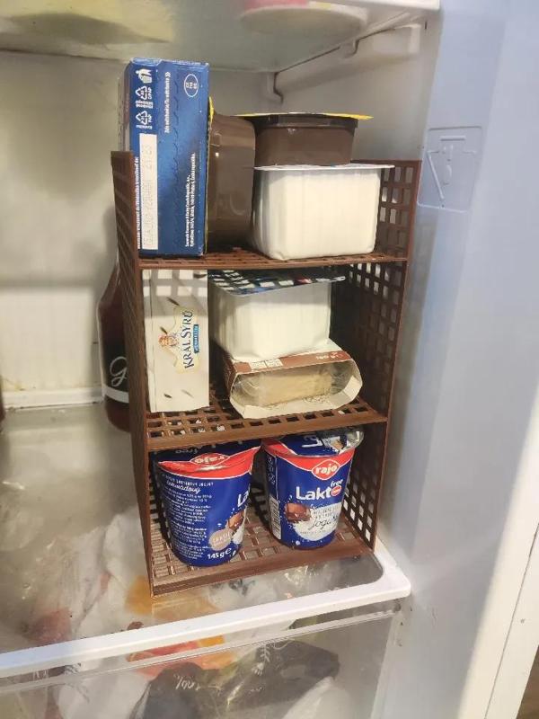 3-Tier Fridge Organizer Shelf   
