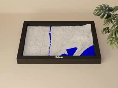 Malaga - 3D Miniature   