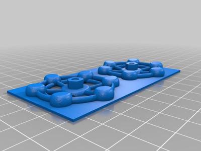 Valve Index Visor Plate with Valve Logo Style Cutouts
