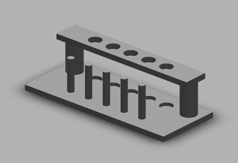 10mm Test Tube Stand   