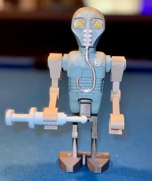 Star Wars 2-1B Medical Droid Brick MegaFigure (5:1 Scale)   