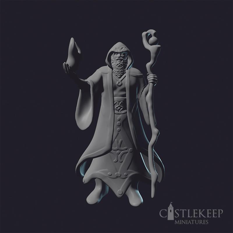 Old Male Human Sorcerer