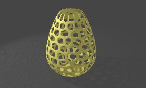 Easter egg vase hollow   