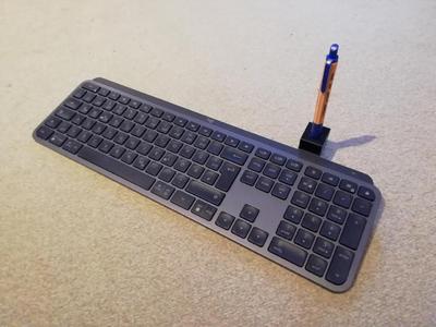 Logitech MX Keys - Keyboard Riser & Pen Holder   