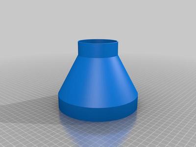 Pipe or Hose Reducer 6" ID to 3" OD