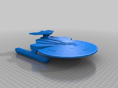 early 24th century starleet survey ship
