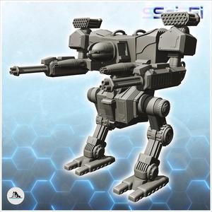 Fumenar combat robot (3) - Future Sci-Fi SF Post apocalyptic Tabletop Scifi